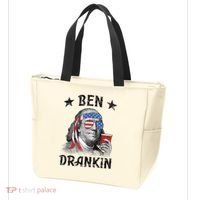Ben Drankin Funny 4th Of July Tote Bag thumb 3