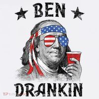 Ben Drankin Funny 4th Of July Long Sleeve Shirt thumb 2