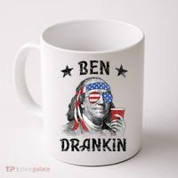 Ben Drankin Funny 4th Of July Coffee Mug thumb 0