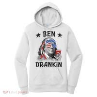 Ben Drankin Funny 4th Of July Women's Hoodie thumb 0