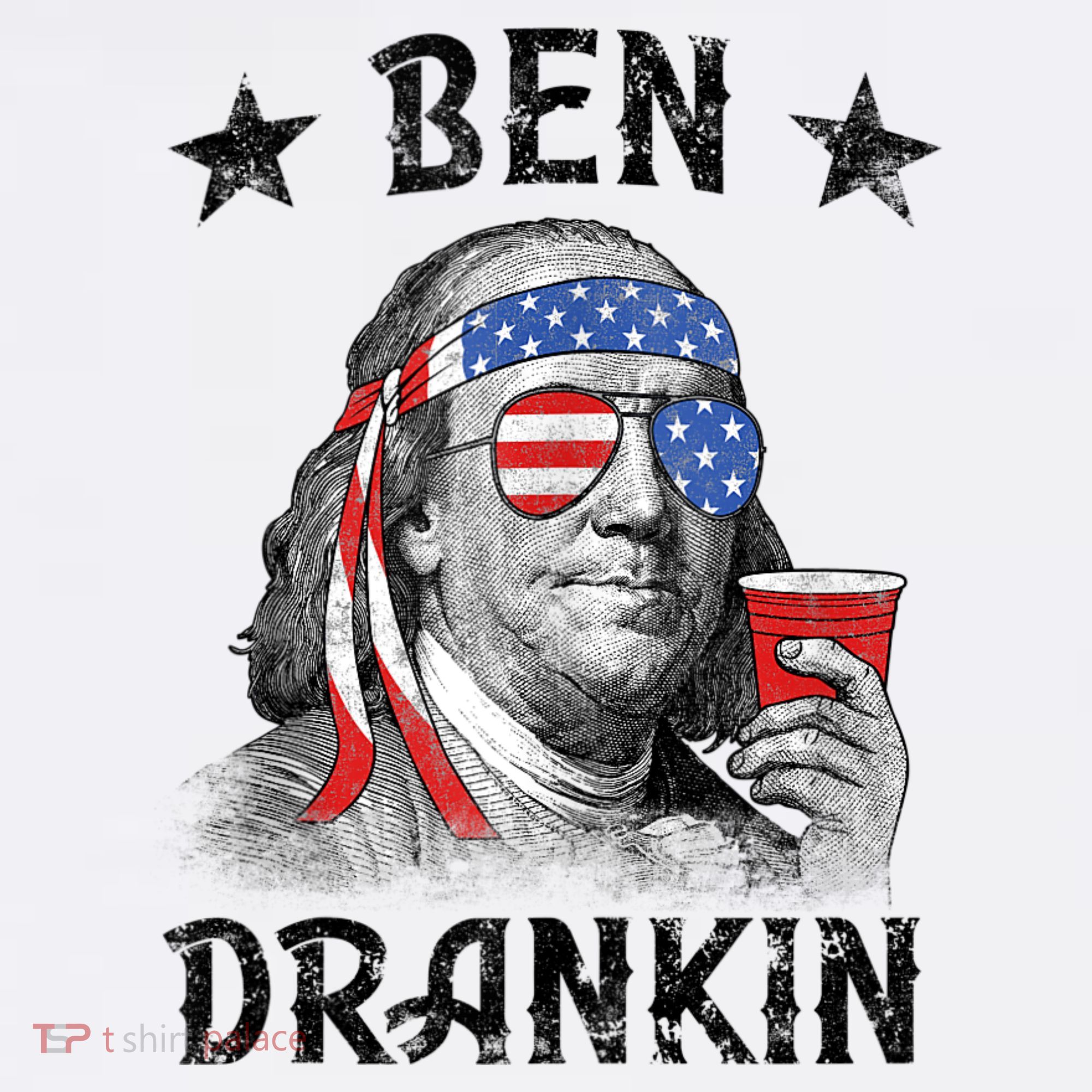 Ben Drankin Funny 4th Of July Women's Hoodie