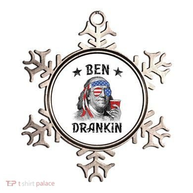 Ben Drankin Funny 4th Of July Ornament