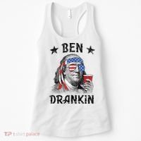 Ben Drankin Funny 4th Of July Women's Tank Top thumb 0