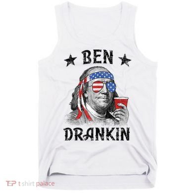 Ben Drankin Funny 4th Of July Tank Top