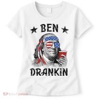 Ben Drankin Funny 4th Of July Women's T-Shirt thumb 0