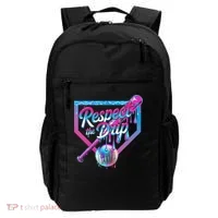 Baseball Drip For Ice Cream Drip Baseball Backpack thumb 0