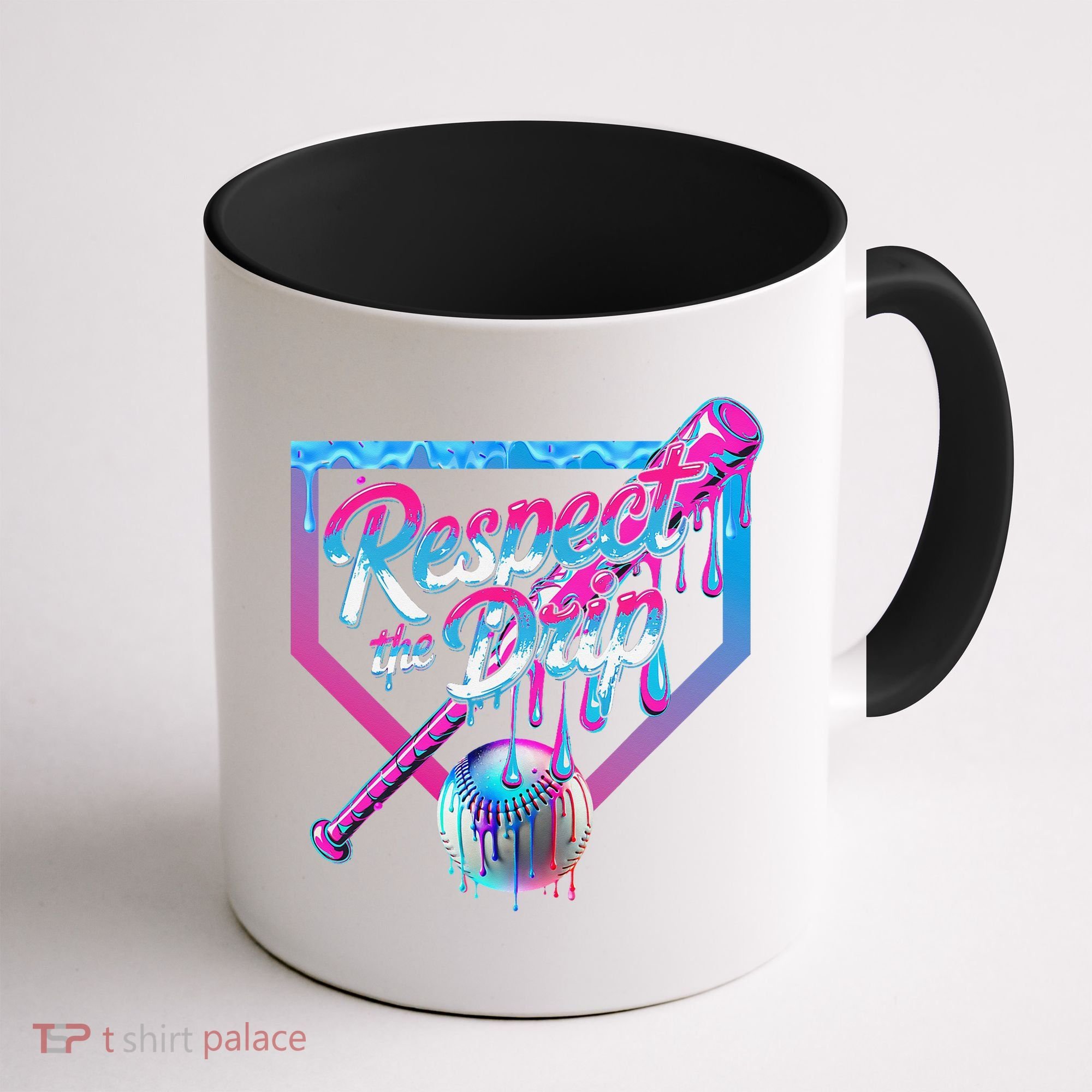 Baseball Drip For Ice Cream Drip Baseball Coffee Mug