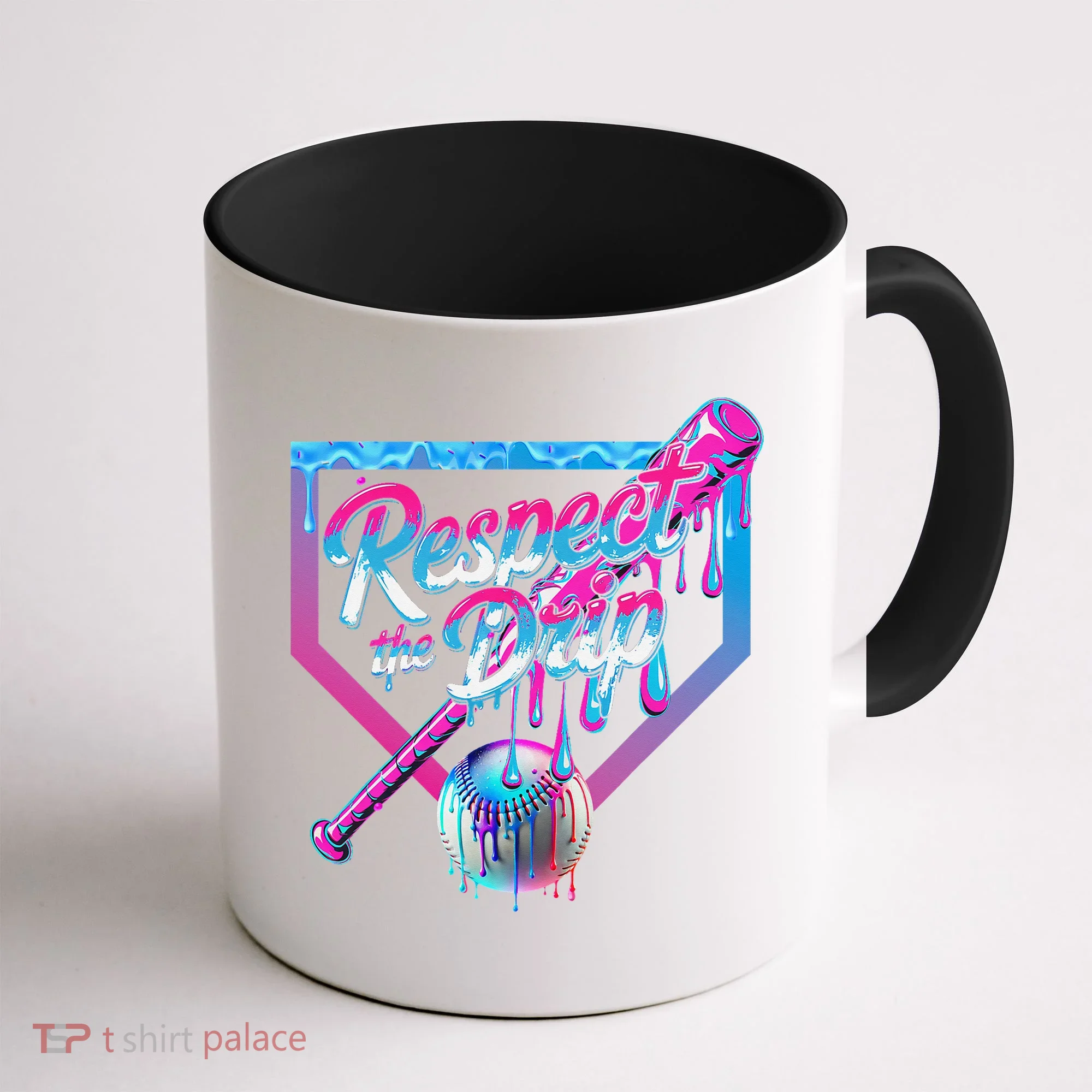 Baseball Drip For Ice Cream Drip Baseball Coffee Mug
