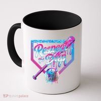 Baseball Drip For Ice Cream Drip Baseball Coffee Mug thumb 0