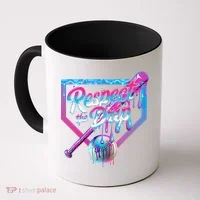Baseball Drip For Ice Cream Drip Baseball Coffee Mug thumb 0