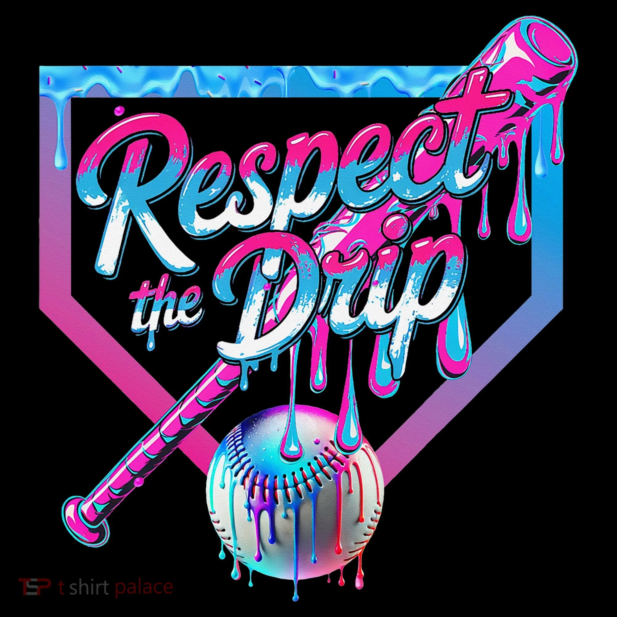 Baseball Drip For Ice Cream Drip Baseball Coffee Mug
