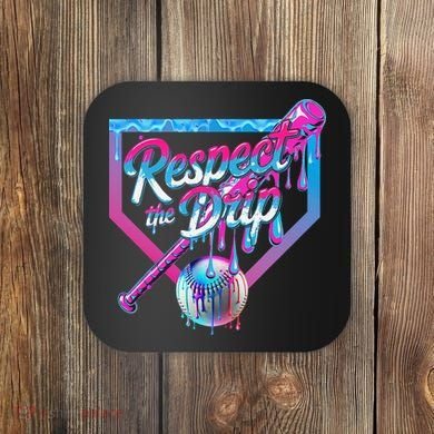 Baseball Drip For Ice Cream Drip Baseball Coaster