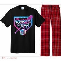 Baseball Drip For Ice Cream Drip Baseball Pajama Set thumb 0