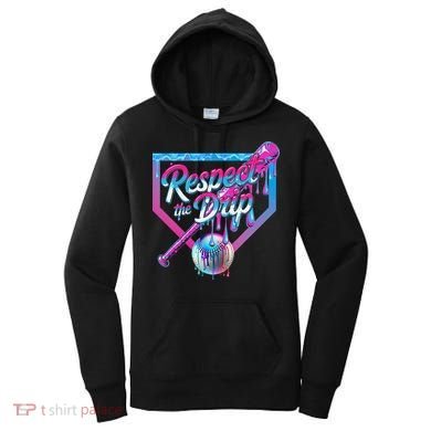 Baseball Drip For Ice Cream Drip Baseball Women's Hoodie