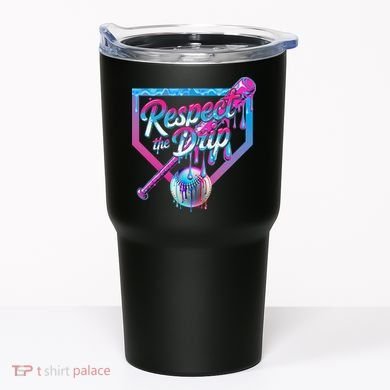 Baseball Drip For Ice Cream Drip Baseball Tumbler