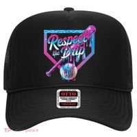 Baseball Drip For Ice Cream Drip Baseball Hat thumb 0
