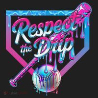 Baseball Drip For Ice Cream Drip Baseball Hat thumb 2