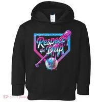 Baseball Drip For Ice Cream Drip Baseball Toddler Hoodie thumb 0