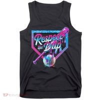 Baseball Drip For Ice Cream Drip Baseball Tank Top thumb 0