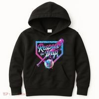 Baseball Drip For Ice Cream Drip Baseball Kids Hoodie thumb 0