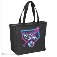 Baseball Drip For Ice Cream Drip Baseball Tote Bag thumb 2