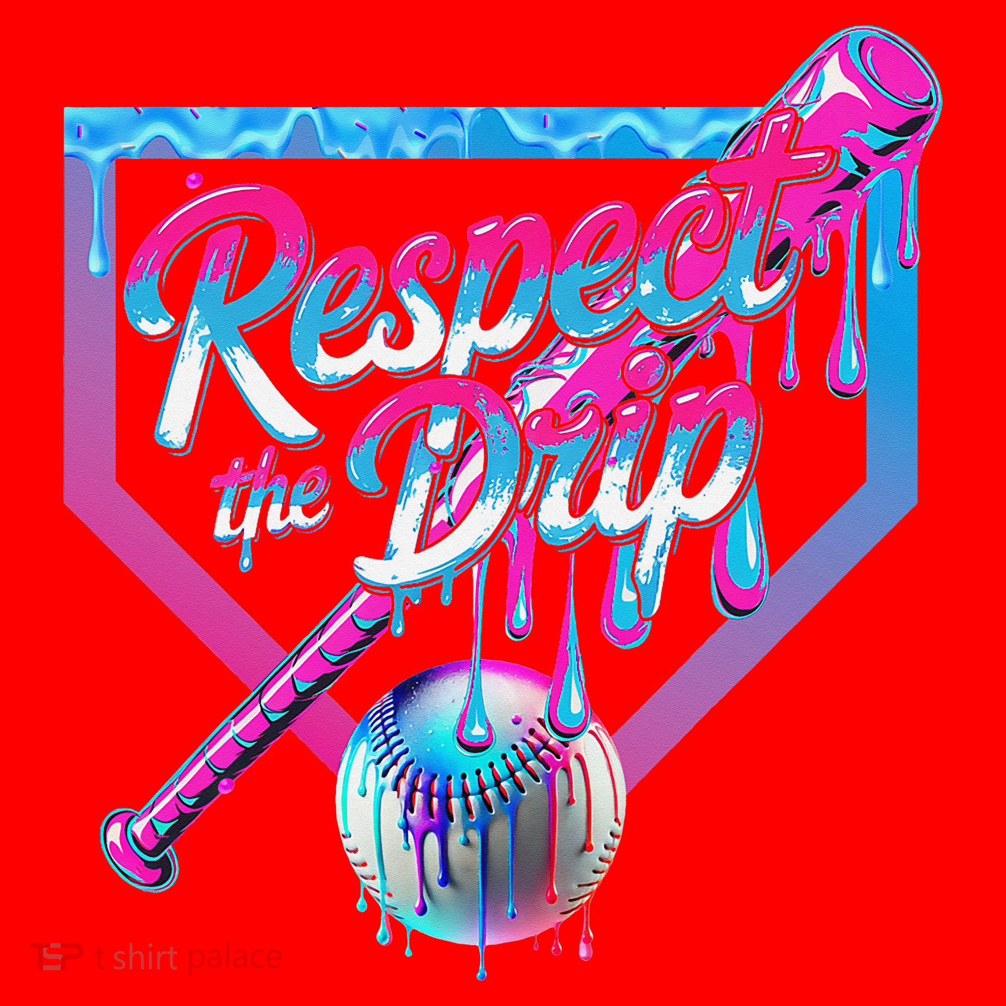 Baseball Drip For Ice Cream Drip Baseball Santa Hat