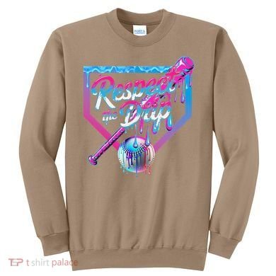 Baseball Drip For Ice Cream Drip Baseball Sweatshirt