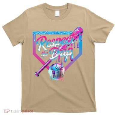 Baseball Drip For Ice Cream Drip Baseball T-Shirt