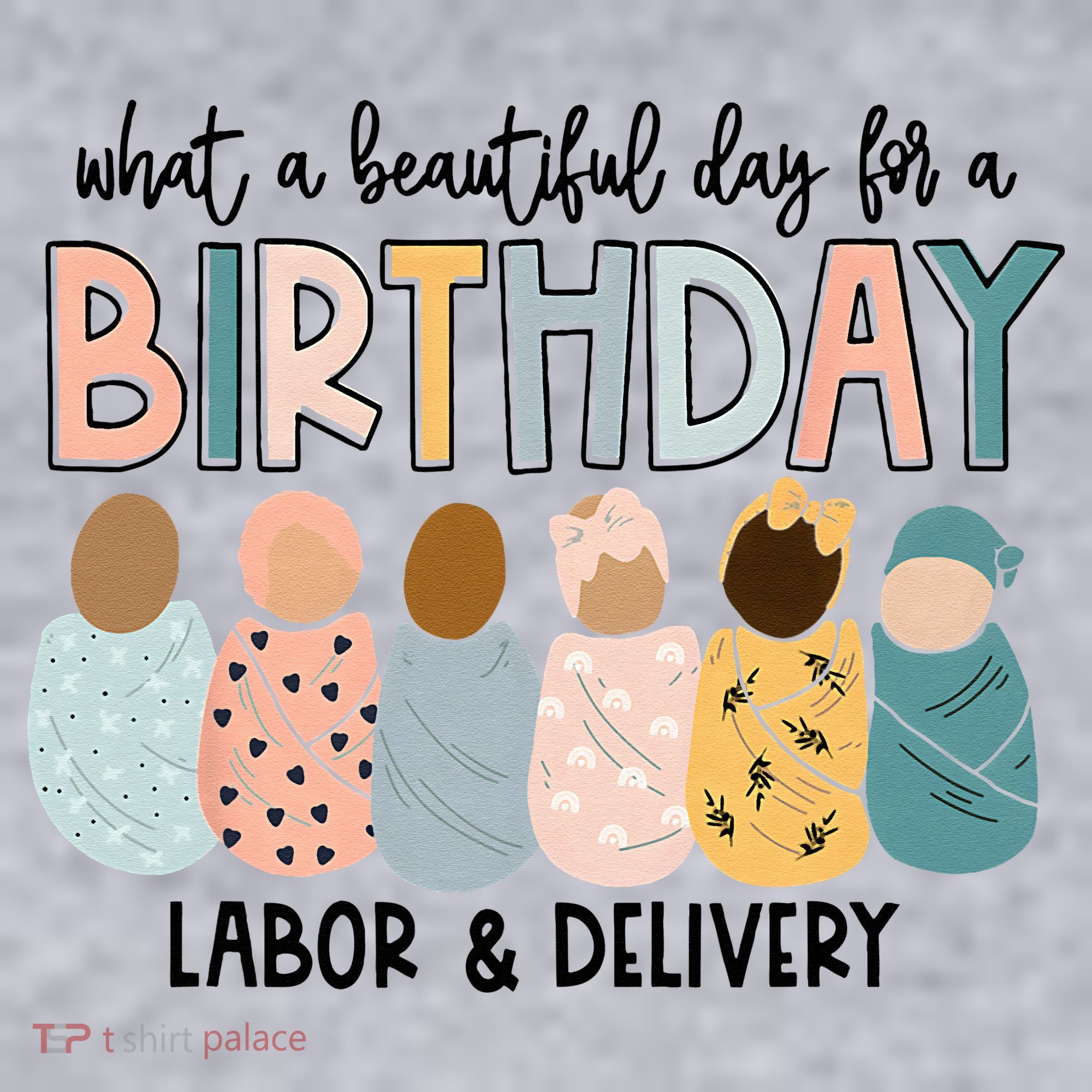 Beautiful Day For A Birthday Labor And Delivery Nurse Women's Sweatshirt