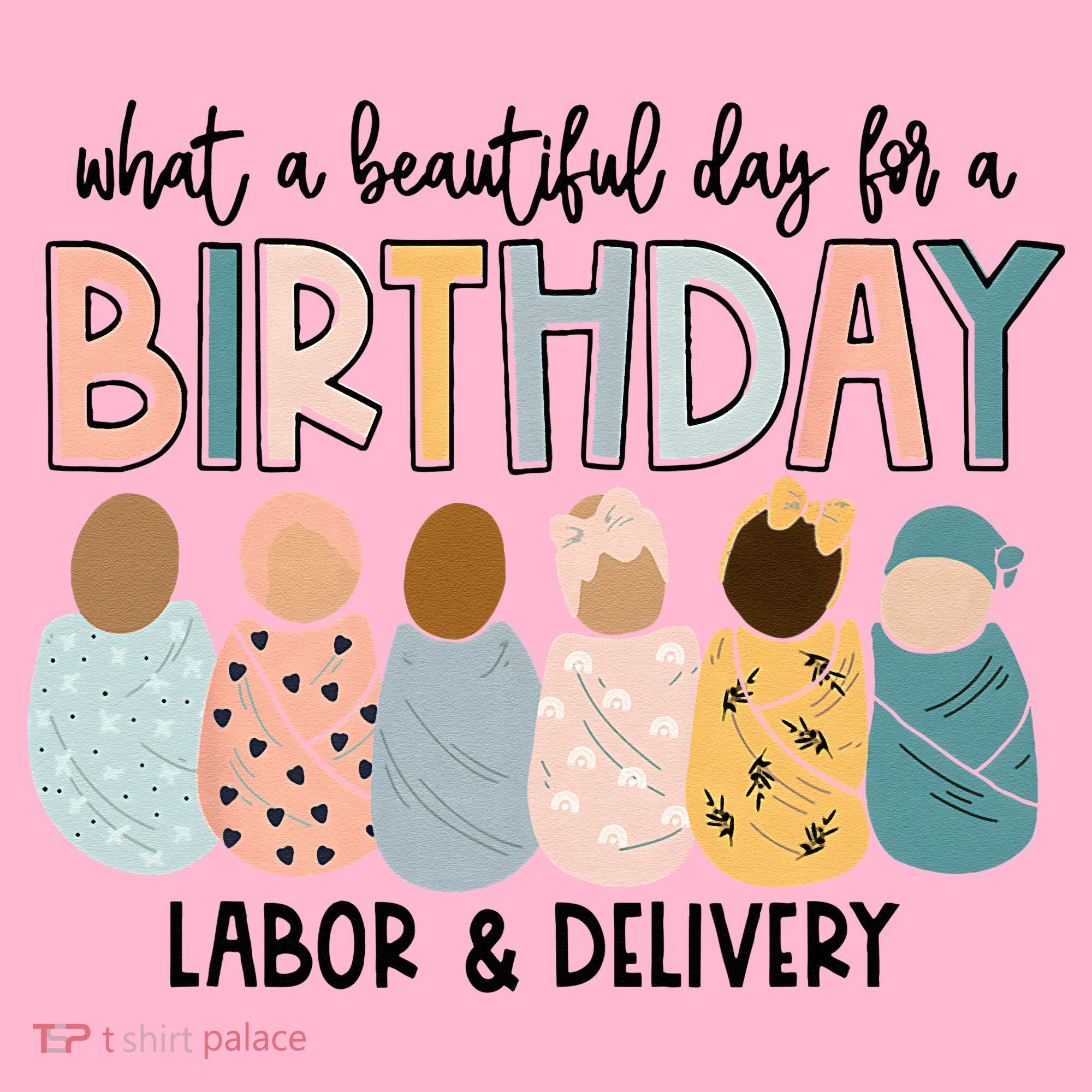 Beautiful Day For A Birthday Labor And Delivery Nurse Coaster