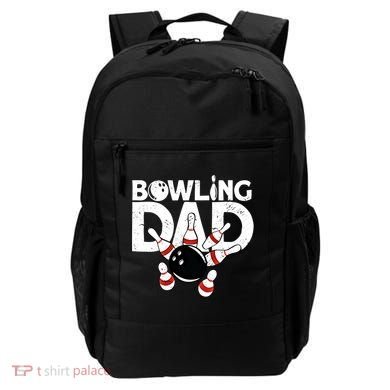 Bowling Dad Funny Bowling Player Bowler Bowling Cool Gift Backpack