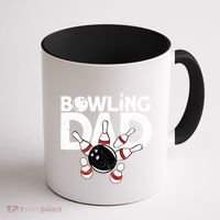 Bowling Dad Funny Bowling Player Bowler Bowling Cool Gift Coffee Mug thumb 1