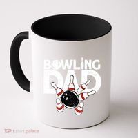 Bowling Dad Funny Bowling Player Bowler Bowling Cool Gift Coffee Mug thumb 0