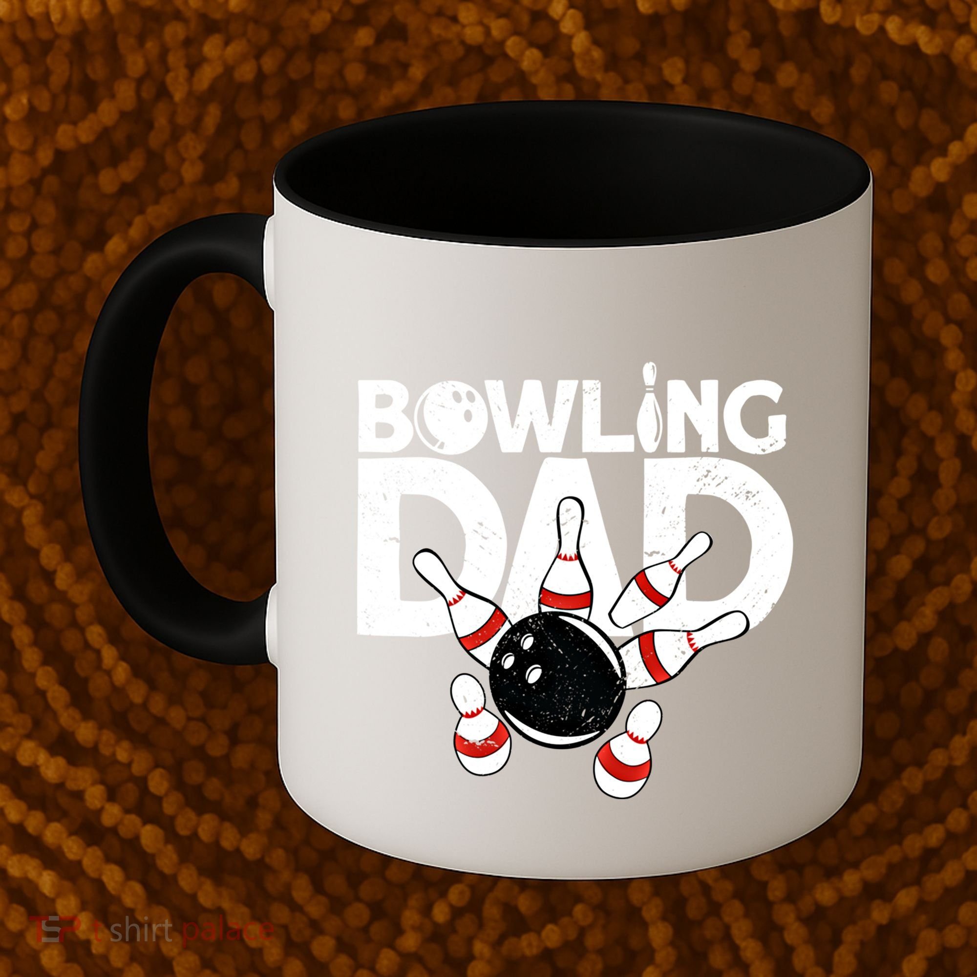 Bowling Dad Funny Bowling Player Bowler Bowling Cool Gift Coffee Mug
