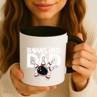 Bowling Dad Funny Bowling Player Bowler Bowling Cool Gift Coffee Mug thumb 3