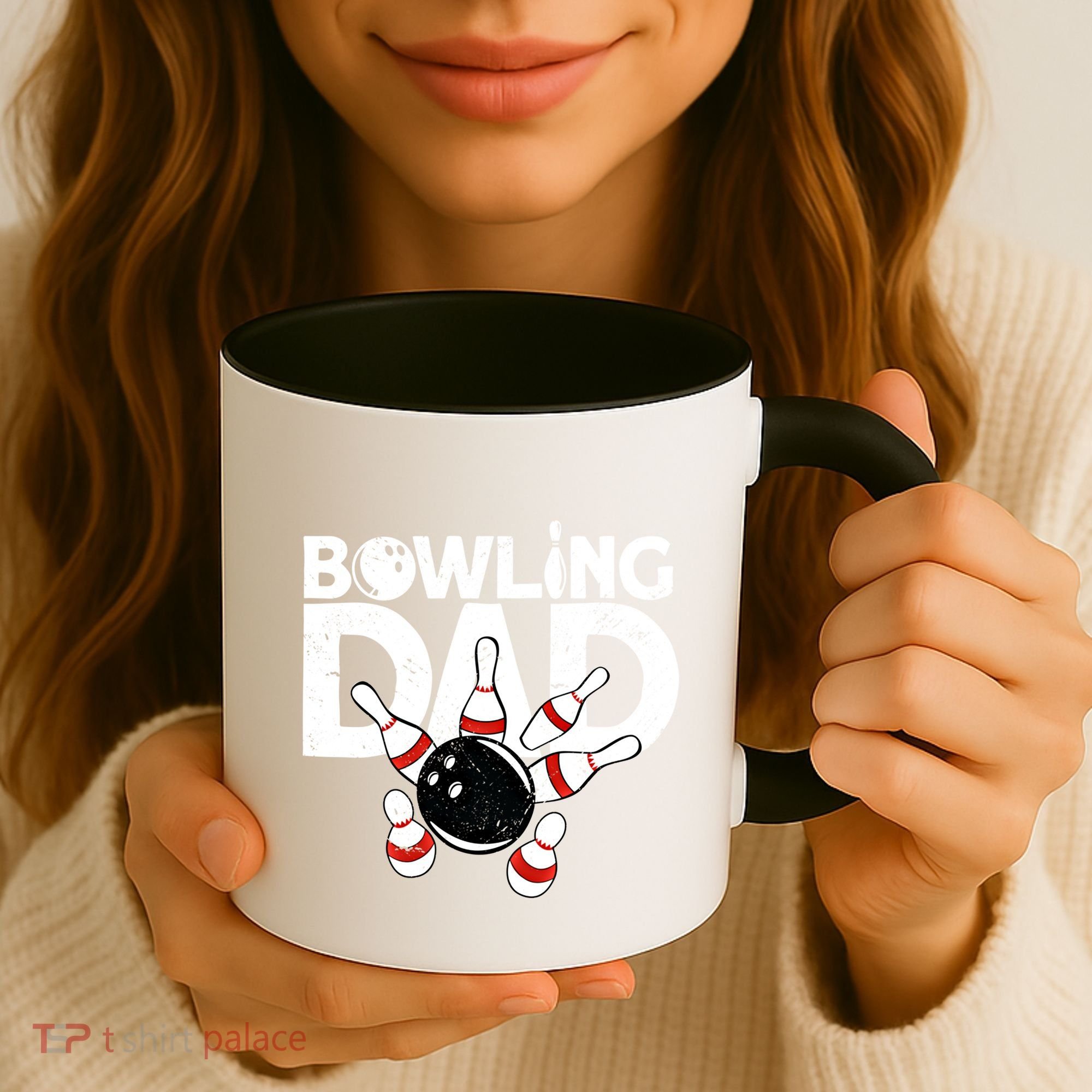 Bowling Dad Funny Bowling Player Bowler Bowling Cool Gift Coffee Mug