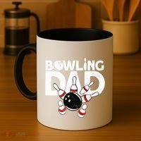 Bowling Dad Funny Bowling Player Bowler Bowling Cool Gift Coffee Mug thumb 4