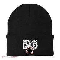 Bowling Dad Funny Bowling Player Bowler Bowling Cool Gift Beanie thumb 0