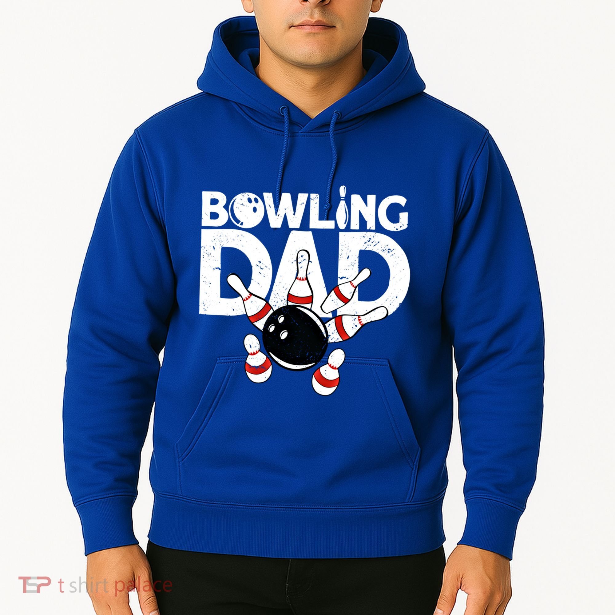 Bowling Dad Funny Bowling Player Bowler Bowling Cool Gift Hoodie