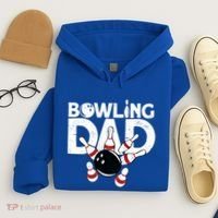 Bowling Dad Funny Bowling Player Bowler Bowling Cool Gift Hoodie thumb 4