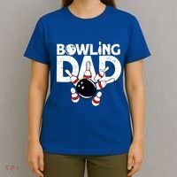 Bowling Dad Funny Bowling Player Bowler Bowling Cool Gift T-Shirt thumb 4