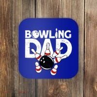 Bowling Dad Funny Bowling Player Bowler Bowling Cool Gift Coaster thumb 0
