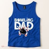 Bowling Dad Funny Bowling Player Bowler Bowling Cool Gift Tank Top thumb 2