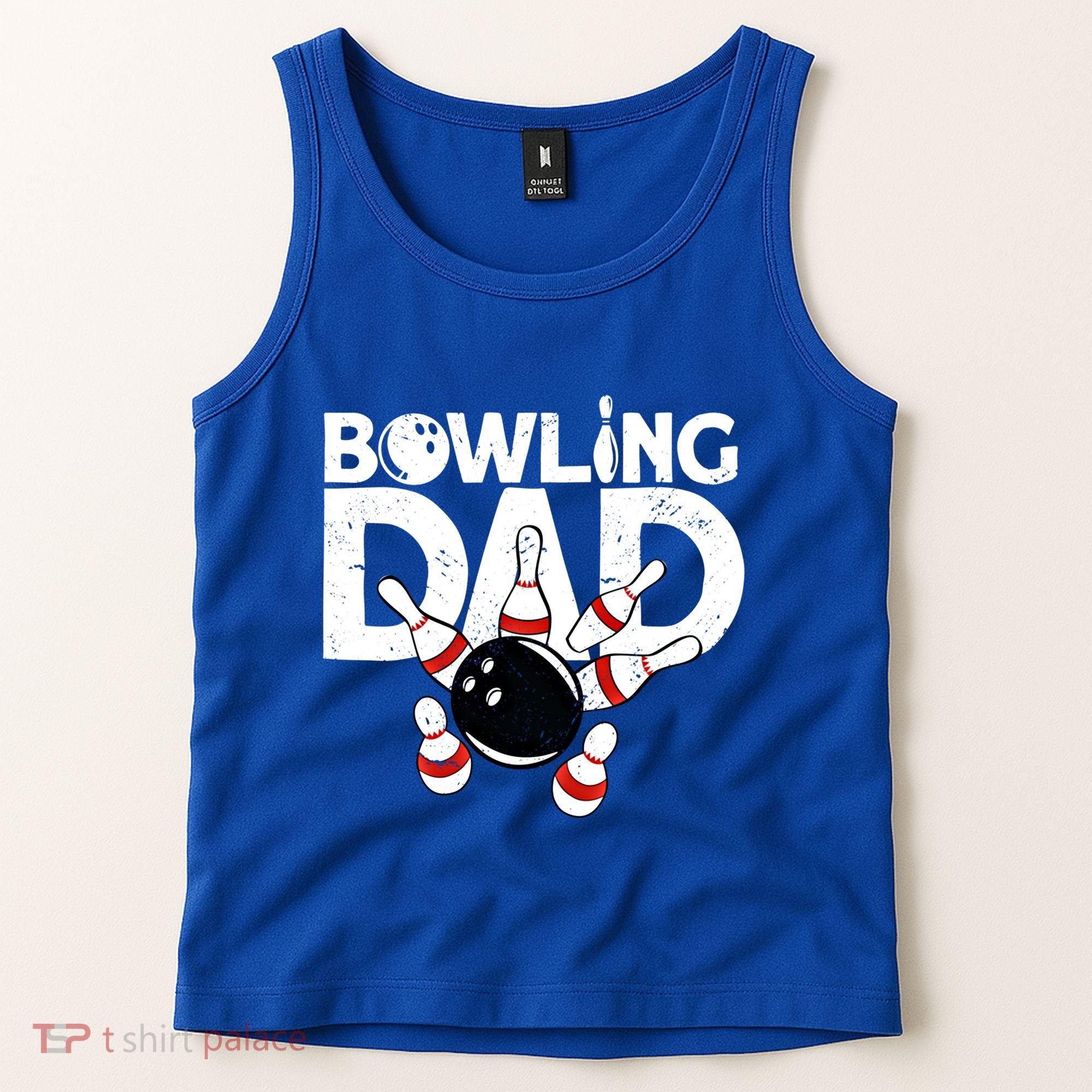 Bowling Dad Funny Bowling Player Bowler Bowling Cool Gift Tank Top
