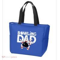 Bowling Dad Funny Bowling Player Bowler Bowling Cool Gift Tote Bag thumb 3