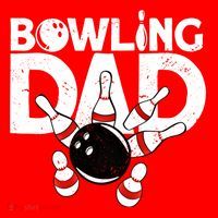 Bowling Dad Funny Bowling Player Bowler Bowling Cool Gift Santa Hat thumb 1