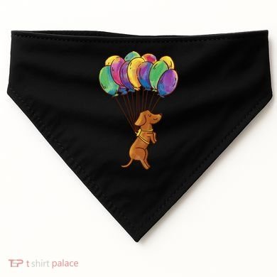 Balloon Dog Flying USA-Made Doggie Bandana