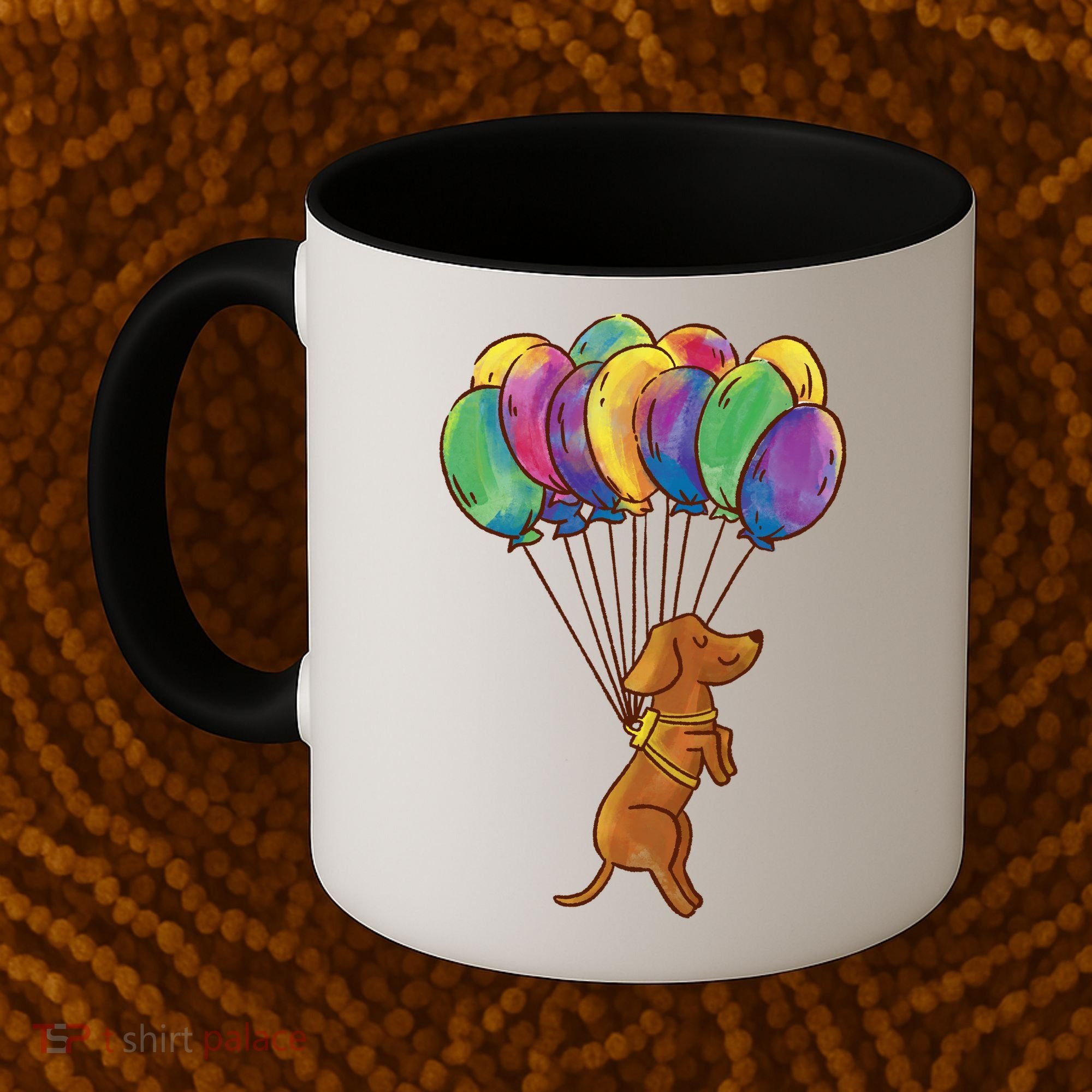 Balloon Dog Flying Coffee Mug