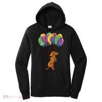 Balloon Dog Flying Women's Hoodie thumb 0