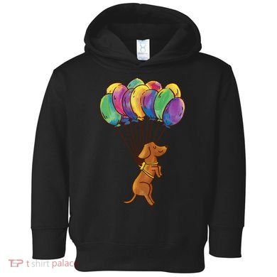 Balloon Dog Flying Toddler Hoodie